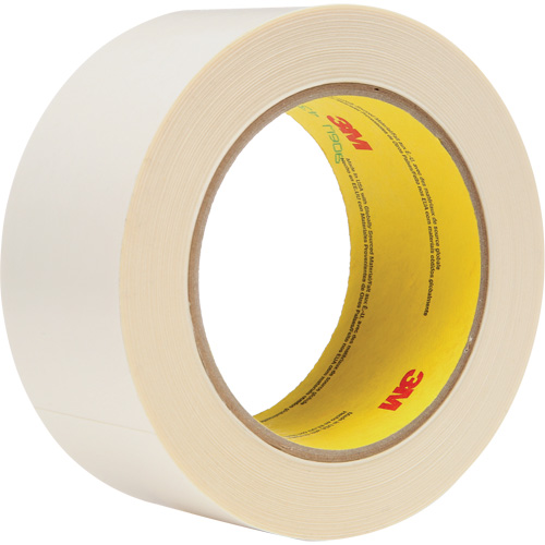 3M 7100279682 Ruban &agrave; collage sur bobine pouvant &ecirc;tre remise en p&acirc;te 906W, 18 mm (3/4") x 33 m (108'), Blanc