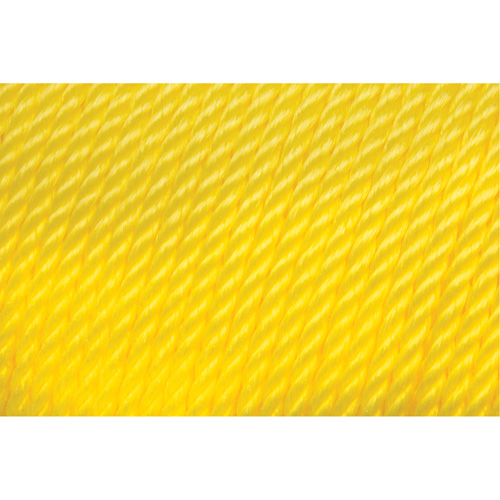 KLETON PG715 Corde jaune tress&eacute;e 1/4", Polypropyl&egrave;ne, 1300'