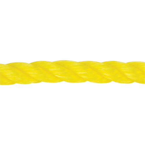 KLETON PG717 1/2" Braided Yellow Rope, Polypropylene, 335'
