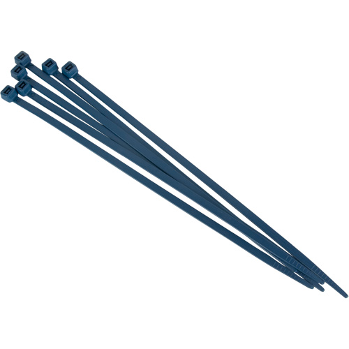 Aurora Tools PG820 Metal Detectable Cable Ties, 8" L, 120 lbs. Tensile Strength
