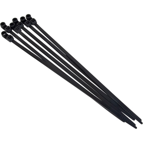 Outils Aurora PG827 Attache-c&acirc;ble &agrave; visser, Longueur 8", R&eacute;sistance &agrave; la traction 50 lb, Noir