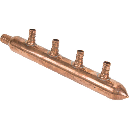 Bow Plumbing 540922 Collecteur &agrave; quatre branches, 3/4" dia., Cuivre