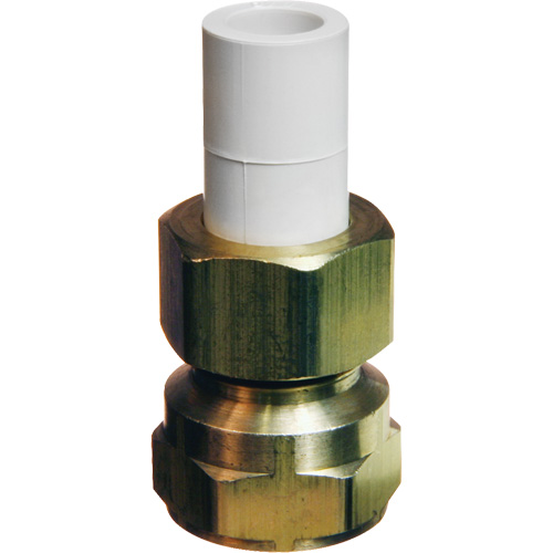 Bow Plumbing 527838 Adaptateur de transition, 1/2" dia., Laiton/PVC-C