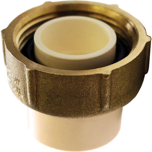 Bow Plumbing 565507 Water Meter Box Adapter, 3/4" x 1" Dia., CPVC
