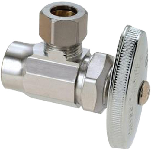 PUM788 BrassCraft 1/2" Nominal Sweat Compressed Angle Valve
