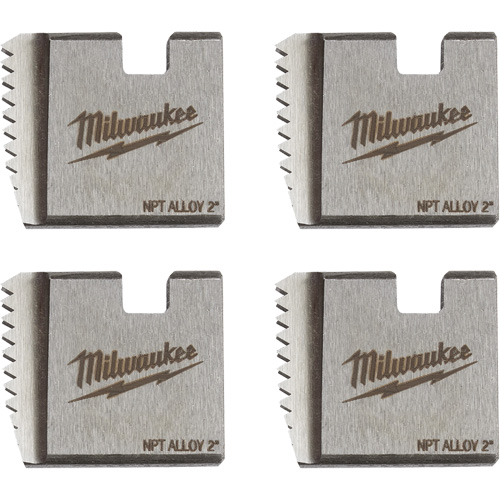 Milwaukee 48-36-1106 NPT Portable Pipe Dies, For Pipe Size 2", Alloy