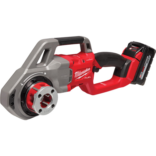 Milwaukee 2870-22 Fili&egrave;re &agrave; tuyau compacte M18 Fuel, Filetage de la tige 1-1/4"