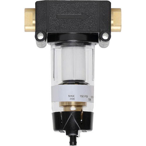 Topring 50.121A Semi-Automatic Drain with Standard Bowl Modulair 200, In Line/Modular, 1/4" NPT, Semi-Automatic Drain, For Water