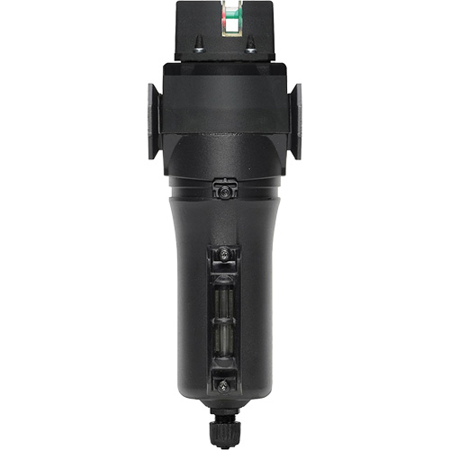 Topring 50.927A Manual Drain Coalescing Filter with Metal Bowl Modulair 300, In Line/Modular, 1/4" NPT, Manual Drain, For Oil