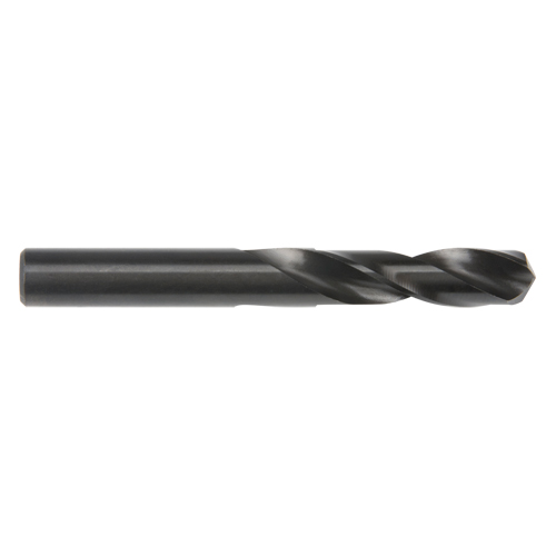 Clarkson Osborn DR12024 Stub Length Screw Machine Drill Bit, 3/8", High Speed Steel, 1-11/16" Flute, 135° Point