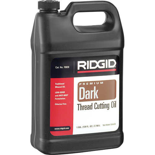 Ridgid 70830 Huile &agrave; fileter Dark, Gallon