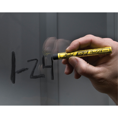 Markal 082423 WS-3/8 Paintstik&reg; Paint Marker, Solid Stick, Black
