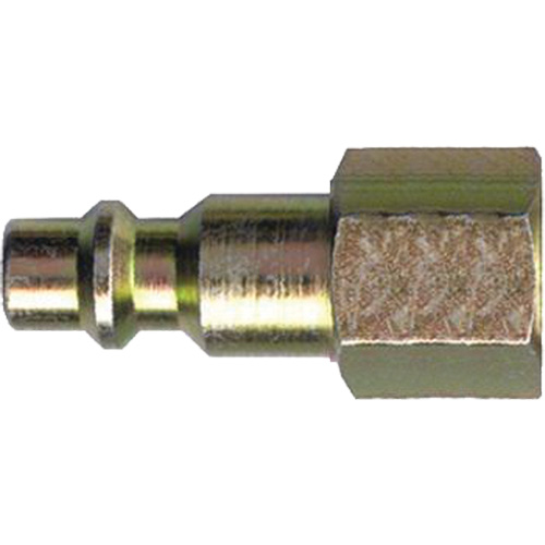 Fairview Fittings QD-INDN6-4F D&eacute;connexion rapide automatique &agrave; une main, Laiton, 3/8" x 1/4"