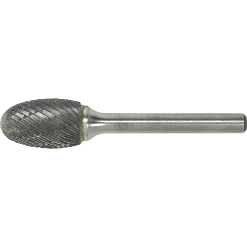 Clarkson Osborn SC90069 Solid Carbide Burr, SE-7, 3/4" Dia., 1/4" Shank, 1" Depth of Cut