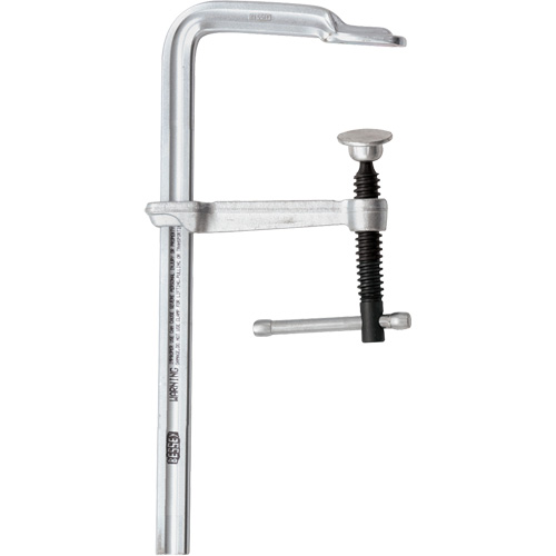 Bessey MMS-4 Serre-joint &agrave; coulisse enti&egrave;rement en acier et &agrave; usage l&eacute;ger, 4" (102 mm) capacit&eacute;, 2-1/4" (57 mm) profondeur