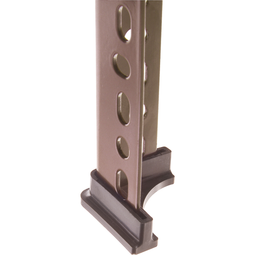  RL344 Accessoires pour corni&egrave;res perfor&eacute;es - Pied en plastique (montant simple)