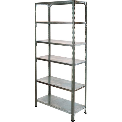 Slotted Angle Shelving RH702 Shop Shelving Unit TENAQUIP