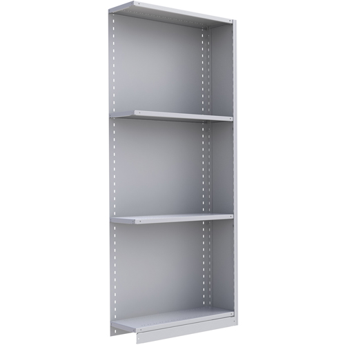 Metalware RK318 Interlok Shelving Unit, Steel, Boltless, 800 lbs. Capacity, 36" W x 88" H x 24" D