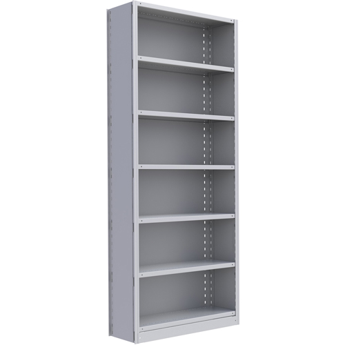 Metalware RK341 Interlok Shelving Unit, Steel, Boltless, 800 lbs. Capacity, 36" W x 88" H x 18" D