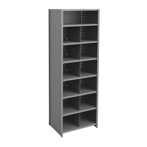 Metalware RK457 &eacute;l&eacute;ment de rayonnage Interlok, Acier, Sans boulons, De base, 36" la x 100" h x 18" p