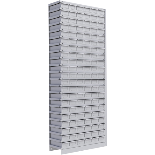 Metalware RK933 Interlok Shelving Unit, Steel, Boltless, 800 lbs. Capacity, 36" W x 88" H x 12" D
