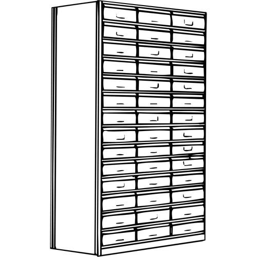 Metalware RK937 Interlok Shelving Unit, Steel, Boltless, Add-On, 36" W x 88" H x 12" D