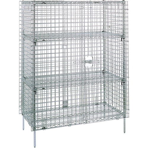 Metropolitan Wire RL403 Chariots de s&eacute;curit&eacute;, Tiers 5, 50-1/2" la x 66-13/16" h x 21-1/2" p