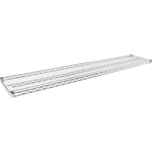 KLETON RL609 Wire Shelf for Heavy-Duty Chromate Wire Shelving, 60" W x 14" D, 600 lbs. Capacity