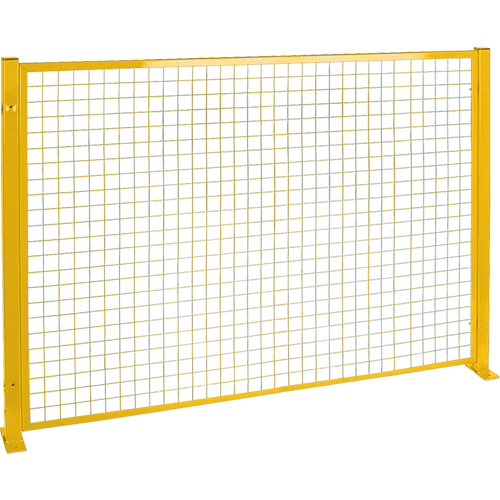 KLETON RL850 Protecteur de p&eacute;rim&egrave;tre de style treillis, 4' h x 8' la, Jaune