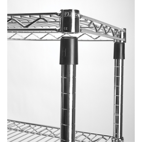 KLETON RL915 Chariots &agrave; pousser, Chrom&eacute;, 36" x 60" x 14", Capacit&eacute; 800 lb