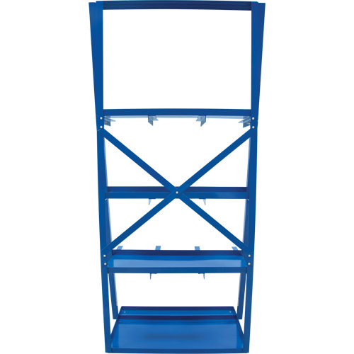 KLETON RL922 R&acirc;telier de rangement pour barre, Vertical, 3 Niveaux, 36" la x 24" p x 84" h, 3000 lb Cap.