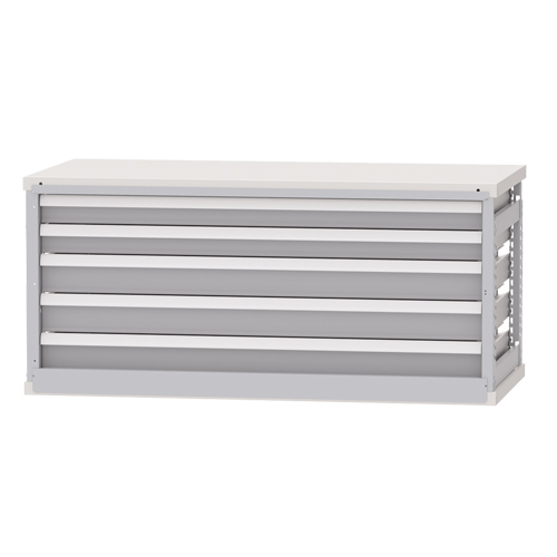 Lista Integrated Shelving Drawer Inserts For Metalware Shelving