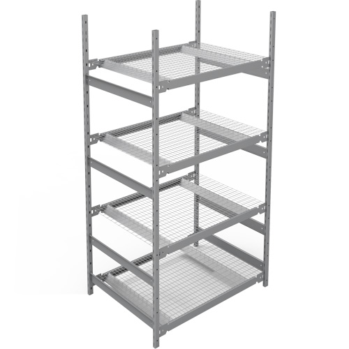 Metalware RN580 Wide Span Storage Shelving, Boltless, 1340 lbs. Capacity, 42" W x 84" H x 32" D