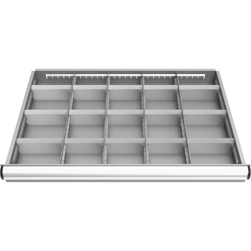 Metalware DR42436L-20-0415L Interlok Integrated Modular Drawer