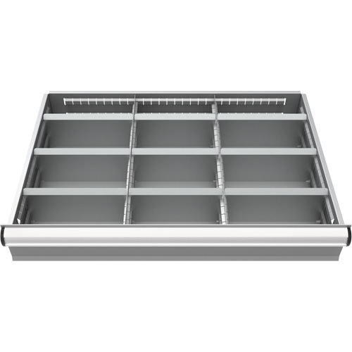 Metalware DR62436L-12-0209L Interlok Integrated Modular Drawer