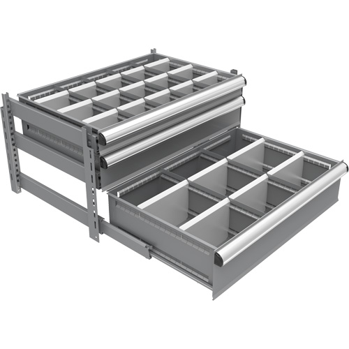 Metalware RN736 Interlok Integrated Modular Drawer System