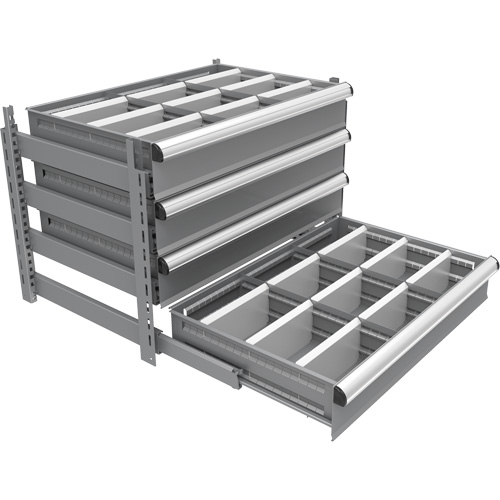 Metalware RN739 Interlok Integrated Modular Drawer System
