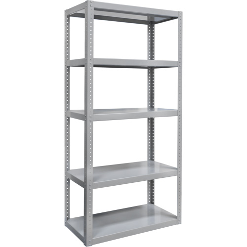 KLETON RN772 Heavy-Duty Shelving, Steel, Bolted, 3000 lbs. Capacity, 36" W x 72" H x 18" D