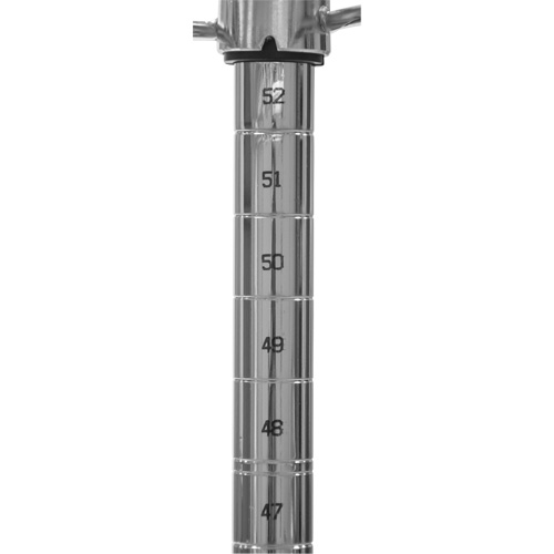 KLETON RN821 Heavy-Duty Chromate Wire Shelving, 4 Tiers, 48" W x 54" H x 18" D