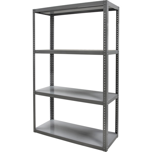 KLETON RN924 Heavy-Duty Shelving, Steel, Bolted, 3000 lbs. Capacity, 36" W x 72" H x 18" D
