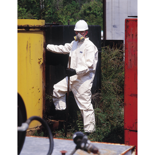 Dupont Personal Protection SL120B-XL Combinaisons Tychem 4000, T-Grand, Blanc