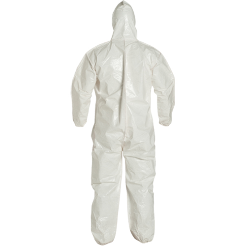 Dupont Personal Protection SL127B-XL Tychem&reg; 4000 Coveralls, X-Large, White
