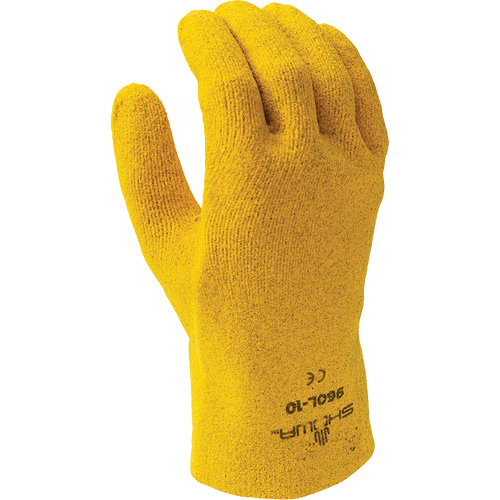 Showa 960M-09 The Knit Picker KPG&reg; Gloves, 9/Medium, Vinyl Coating, 10 Gauge, Cotton Shell