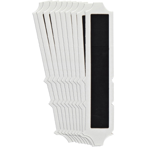 Brady 5180P-I Quick-Align&reg;Individual Gothic Number and Letter Labels, I, 6" H, Black