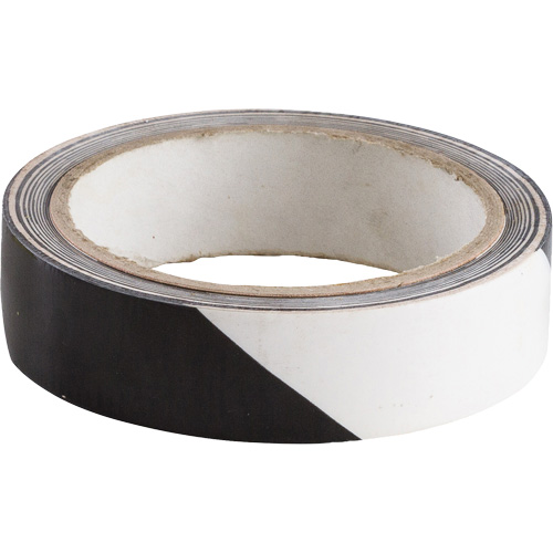 Brady 55290 Ruban de marquage, 1" x 54', Vinyle, Noir et blanc