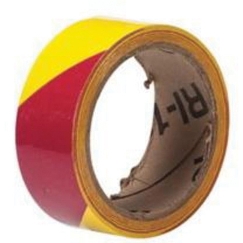 Brady 55312 Marking Tape, 1.5" x 54', Vinyl, Magenta and Yellow