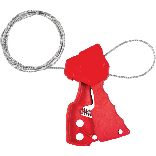 Brady 65318 C&acirc;ble de verrouillage d'origine, Longueur de 6'