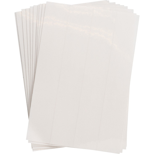 Brady 65508 Pellicule de protection pour les &eacute;tiquettes de cadenas, Polyester, 6" la x 1" h, Vierge