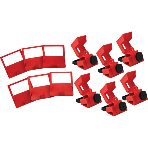 Brady 65966 Clamp-On Lockout, Circuit Breaker Type