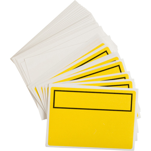 Brady 60441 Blank Right-to-Know Chemical Labels